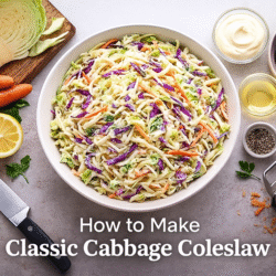 Classic Cabbage Coleslaw