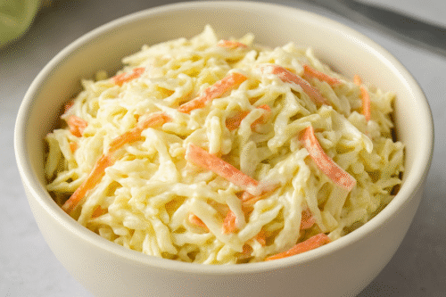 Homemade coleslaw recipe