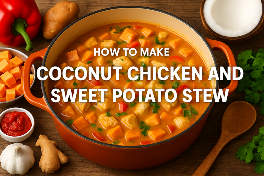 Coconut Chicken and Sweet Potato Stew