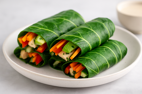 How to make Collard Green Wraps: A Powerful & Delicious Healthy Meal🌿💚 2 Healthy Collard Greens Recipe