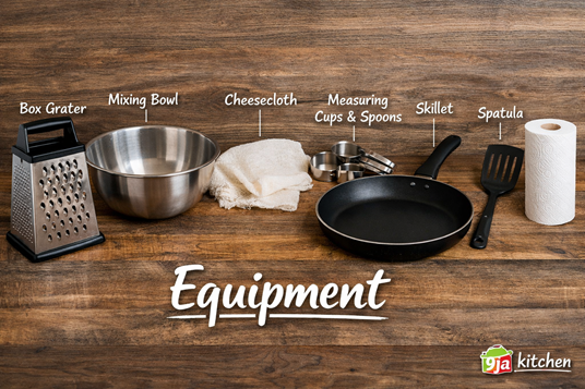 Zucchini fritters without flour