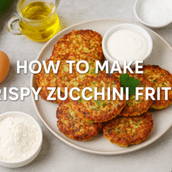 Crispy Zucchini Fritters