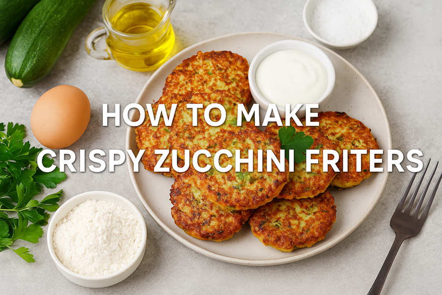 Crispy Zucchini Fritters