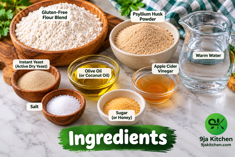 psyllium husk bread recipe