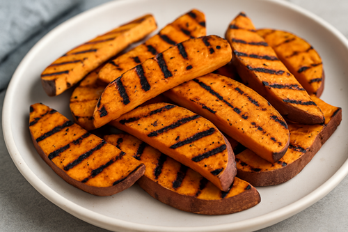 Grilled Sweet Potatoes 1