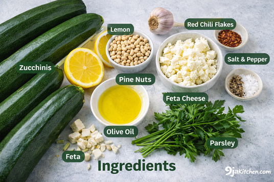 how to make Grilled Zucchini with Lemon and Feta