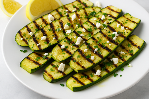 How to Make Grilled Zucchini with Lemon and Feta: A Delightful & Powerful Summer Side Dish 🌞 2 Zucchini recipes