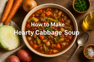 ⭐How to Make Delicious Hearty Cabbage Soup (A Powerful, Comforting Recipe You’ll Love!)