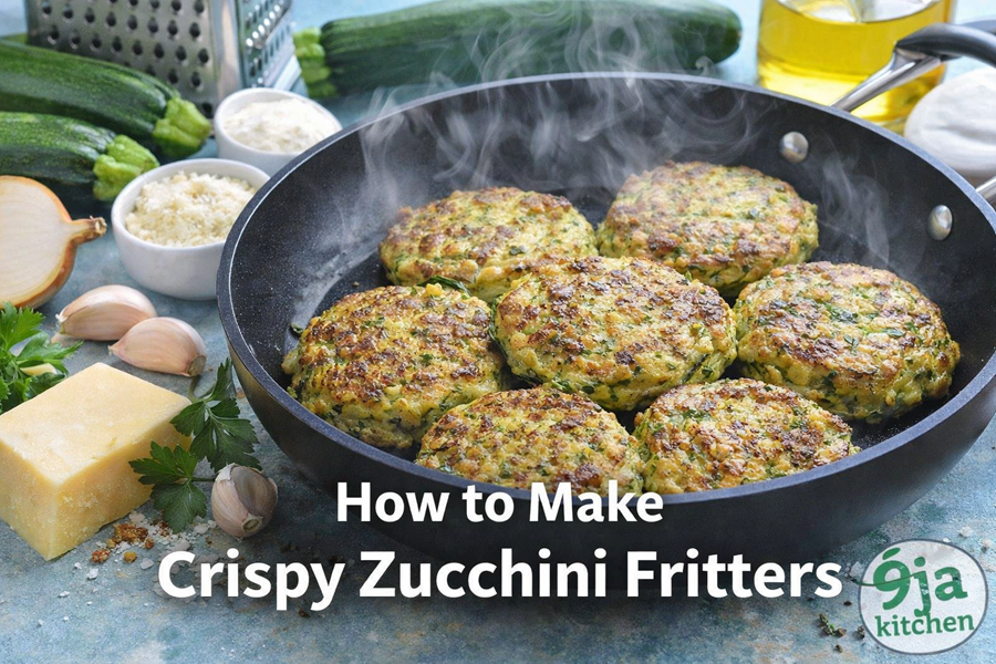 Crispy Zucchini Fritters