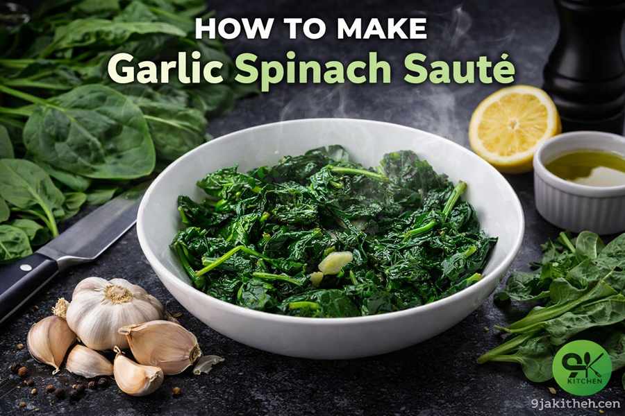 Garlic Spinach Sauté