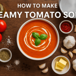 how to make creamy tomato soup