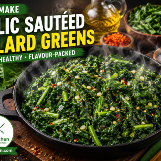 Garlic Sautéed Collard Greens