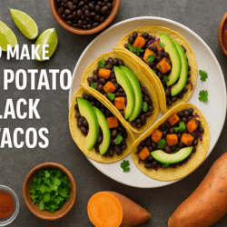 Sweet Potato and Black Bean Tacos