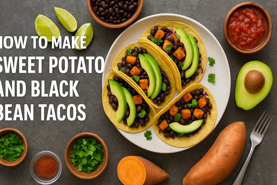 Sweet Potato and Black Bean Tacos