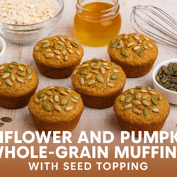 Pumpkin and Sunflower Muffins