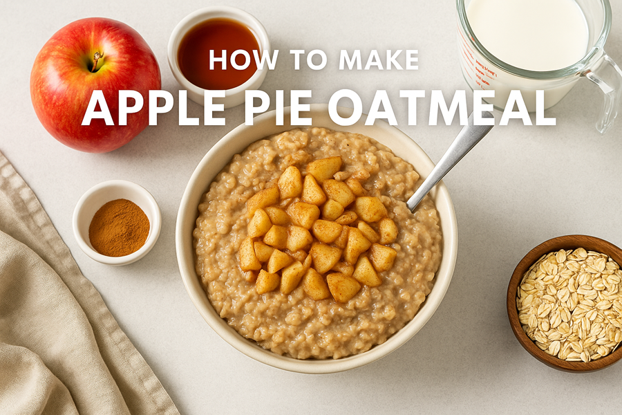 how to make Apple Pie Oatmeal