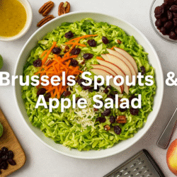 Brussels Sprouts and Apple Salad