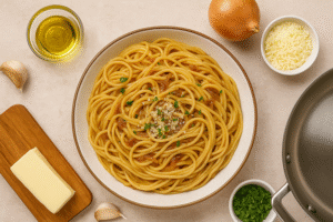 How to Make Delicious Caramelized Onion Pasta 🍝✨(Ultimate Guide)