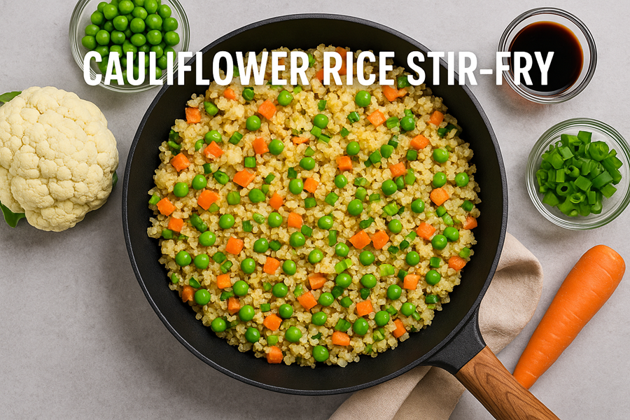 Cauliflower Rice Stir-Fry