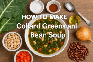 How to make Collard Greens and Bean Soup: A Comforting, Powerful & Nourishing Recipe🌿🍲