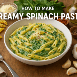 How to make Creamy Spinach Pasta