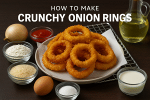 How to make Crunchy Onion Rings: A Powerful & Joyful Snack Recipe🧅✨