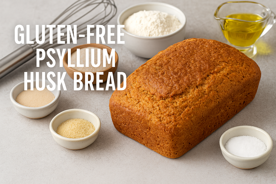Gluten-Free Psyllium Husk Bread