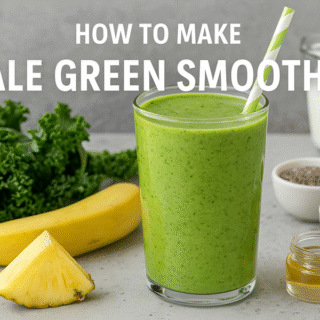 How to make Kale Green Smoothie: A Powerful & Refreshing Wellness Boost🥬✨ 43 How to make Kale Green Smoothie