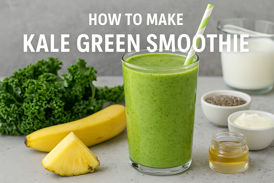 How to make Kale Green Smoothie