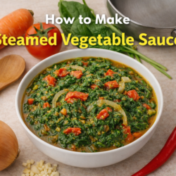 Steamed Vegetable Sauce