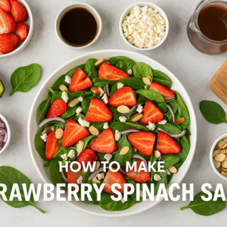 How to Make a Delightfully Fresh Strawberry Spinach Salad (Powerful, Healthy & Irresistible) 🍓🥬 12 Strawberry Spinach Salad