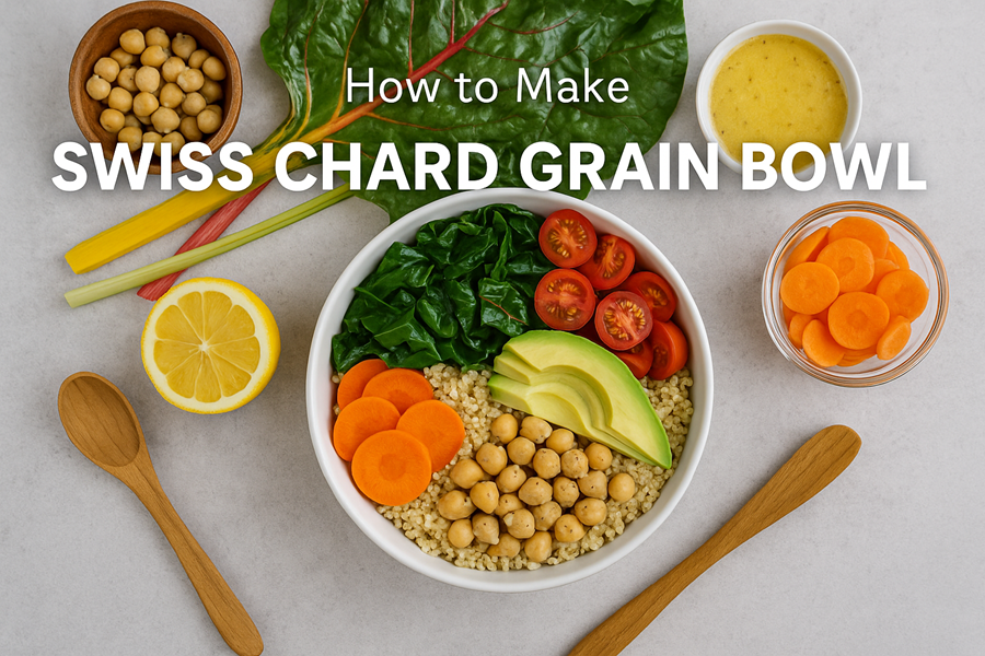 How to make Swiss Chard Grain Bowl