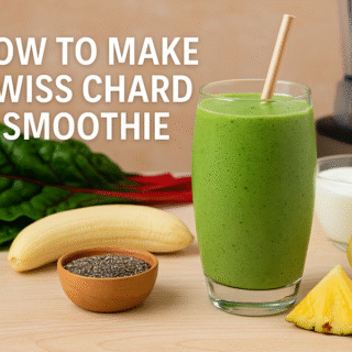 How to make Swiss Chard Smoothie for a Refreshingly Powerful Boost 🥬✨ (Delicious & Energizing!) 17 How to make Swiss Chard Smoothie