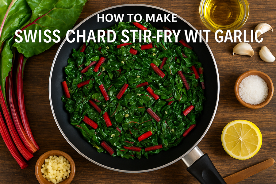 How to make Swiss Chard Stir-Fry with Garlic