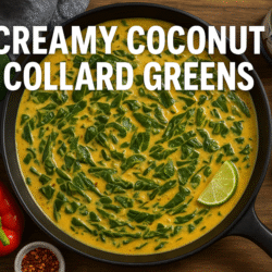 Creamy Coconut Collard Greens