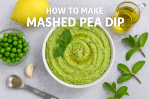 🥗 How to Make Mashed Pea Dip: A Creamy, Delicious & Healthy Power Snack 🌿