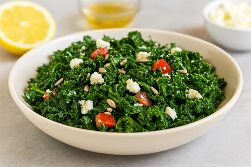 How to Make Massaged Kale Salad: A Refreshing & Powerful Healthy Delight🥗✨ 2 Massaged kale salad