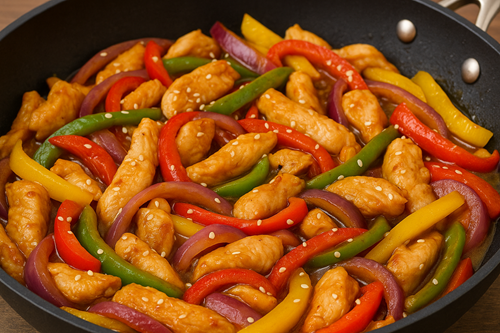 How to make Onion and Pepper Chicken Stir-Fry 🍖 | A Powerful & Joyful Weeknight Delight 2 Chicken stir-fry recipe