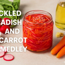 Pickled Radish and Carrot Medley