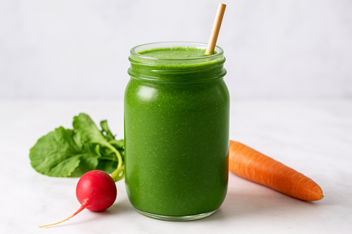 radish greens smoothie