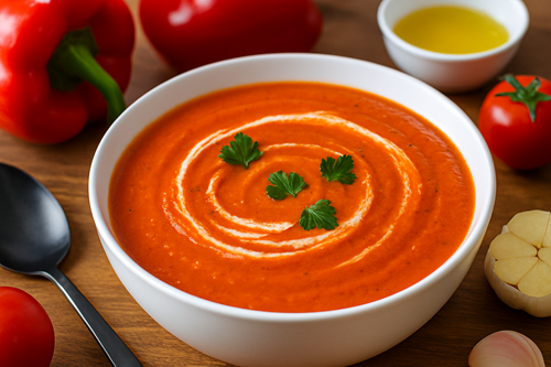 🌶️How to Make a Heartwarming & Powerful Roasted Bell Pepper Soup 2 bell pepper soup recipe