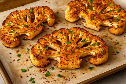 Cauliflower steak recipe
