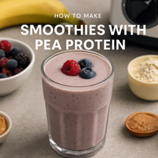 Smoothies with Pea Protein