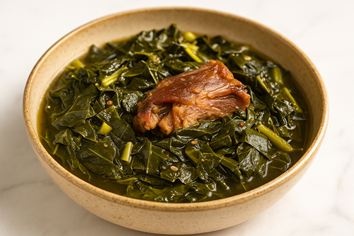 How to make Southern-Style Collard Greens: A Delicious & Flavour-Packed Classic 🥘💚 2 Southern collard greens recipe