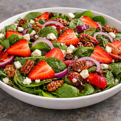 Amazing Strawberry Spinach Salad – Ultimate Fresh Summer Recipe🥗 6 Fresh summer salad