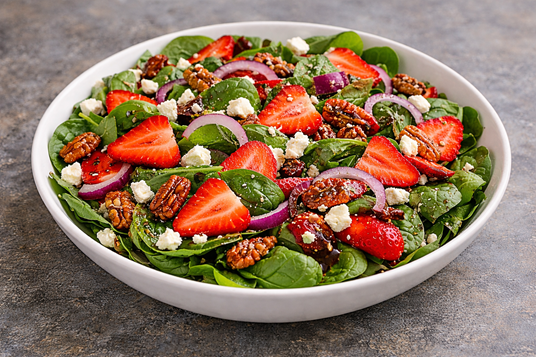 Spinach salad recipe