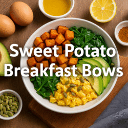 Sweet Potato Breakfast Bowls