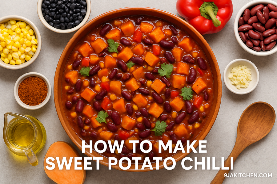 Sweet Potato Chilli