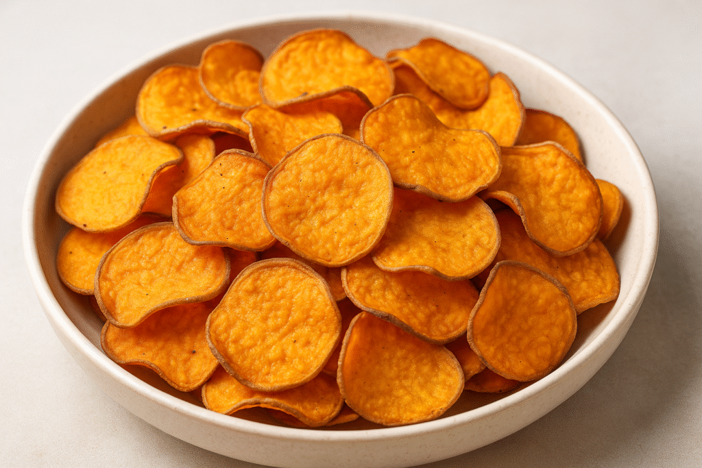35+ Joyful Ways to Use Sweet Potatoes in the Kitchen (Delightful, Delicious & Nourishing) 6 Sweet Potato Chips