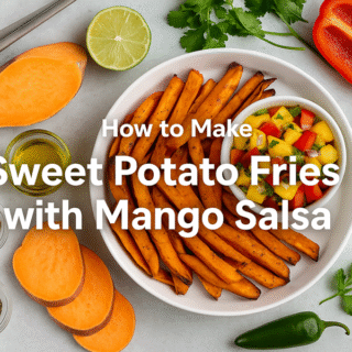 🥭✨ How to Make Sweet Potato Fries with Mango Salsa (Irresistibly Delicious & Healthy Recipe) 13 Sweet Potato Fries with Mango Salsa